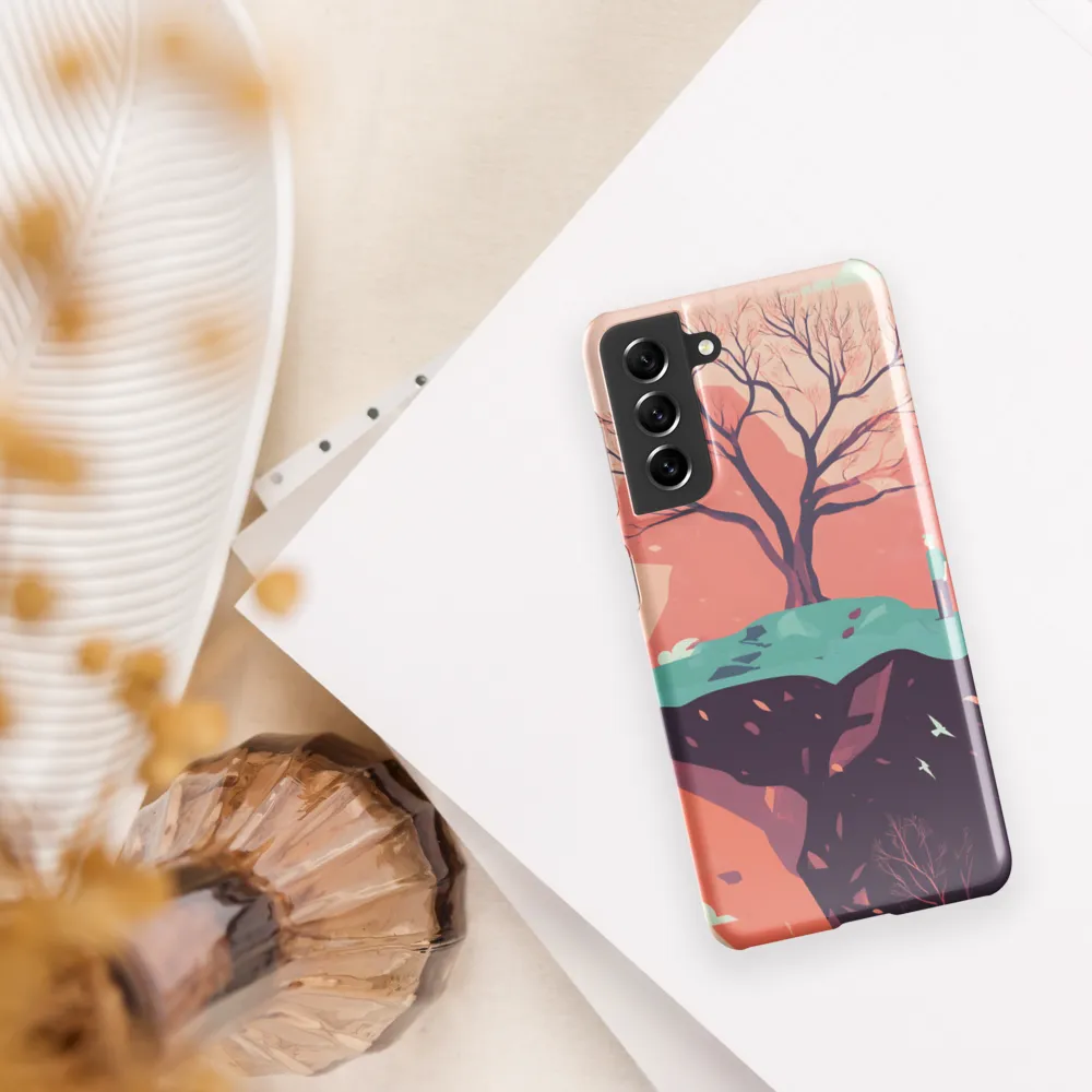 Contemplating Solitude | Phone Case |  S21 | Snap Case | Glossy