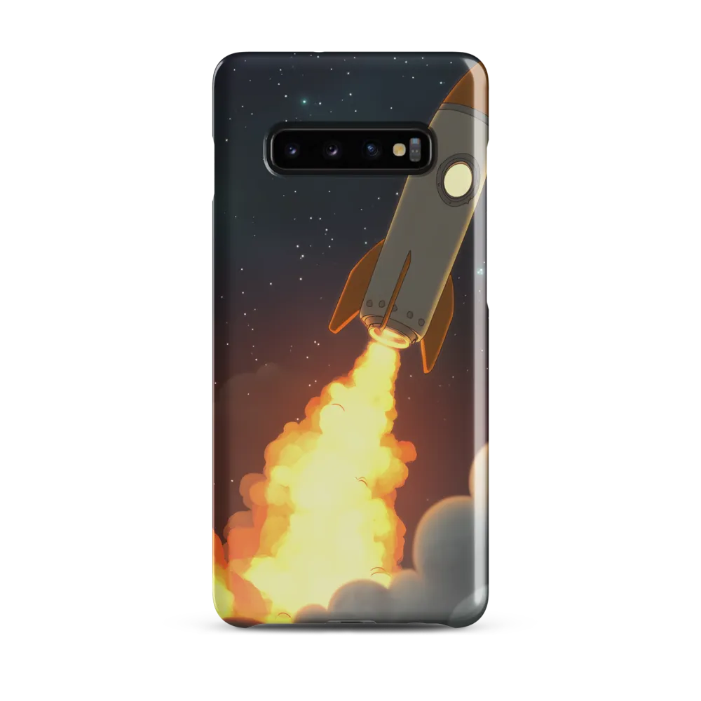 Launch into the Cosmos | Phone Case |  S10 Plus | Snap Case | Glossy