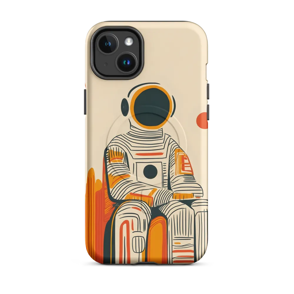 Contemplation of the Stars | Phone Case |  14 Plus | MagSafe® Tough Case | Matte