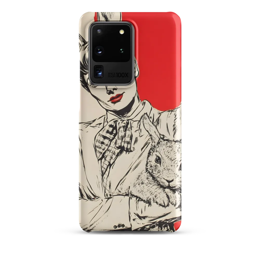 Whimsical Elegance: The Rabbit Lady