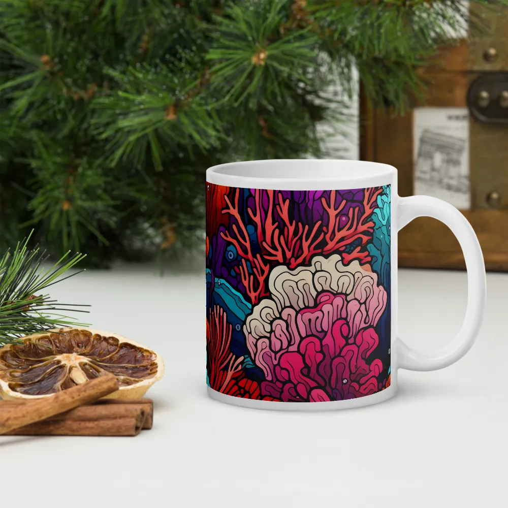 Vibrant Underwater Symphony | Mugs | Multiple Sizes & Colors