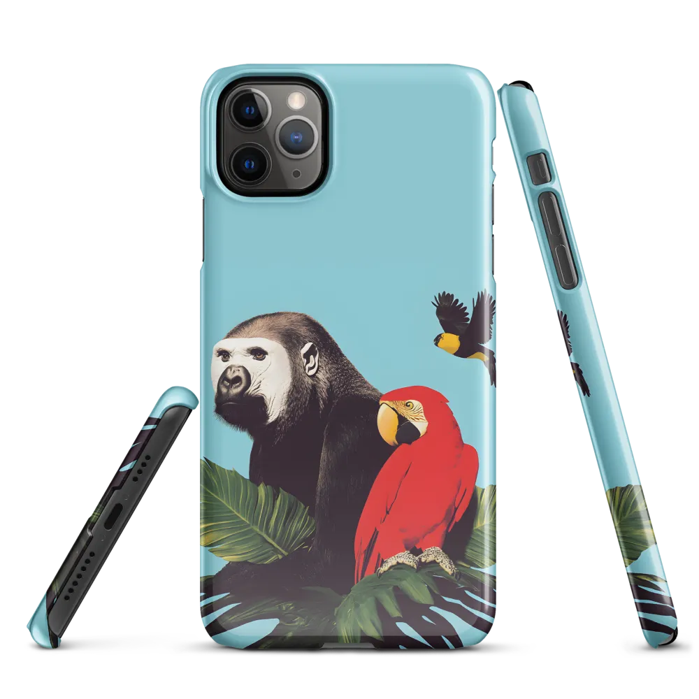 Tropical Harmony: A Celebration of Wildlife | Phone Case |  11 Pro Max | Snap Case | Glossy