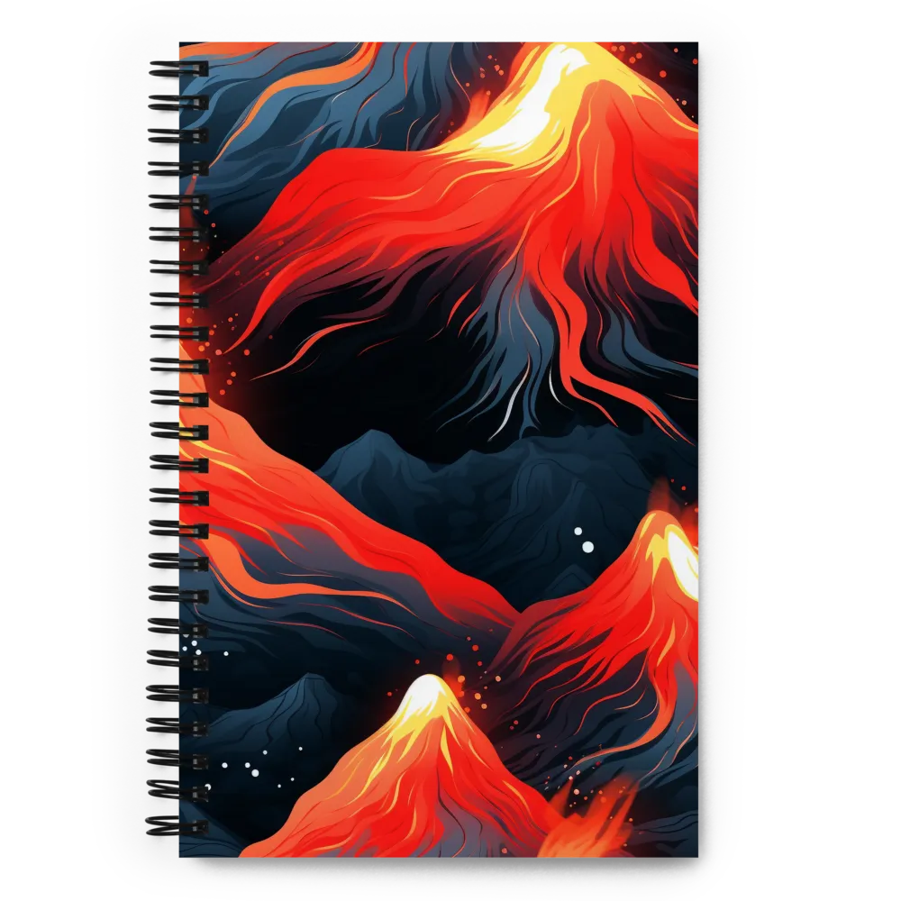 Eruption of Colors | Spiral Notebook