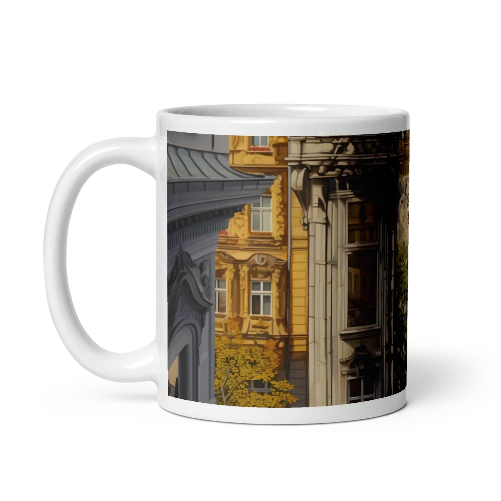 Urban Harmony: A View from Within | Mug with White inside | 11 oz