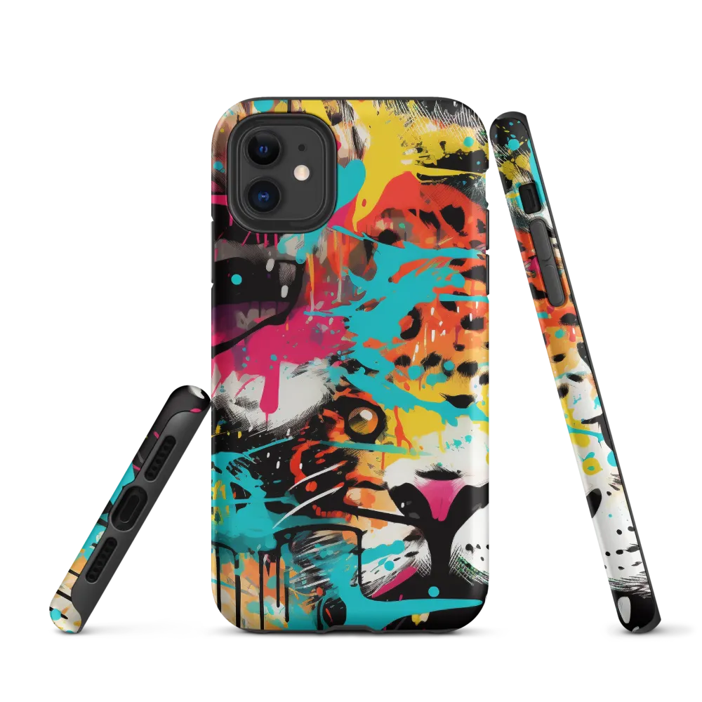 Fierce Fusion: Tiger and Lion in Graffiti