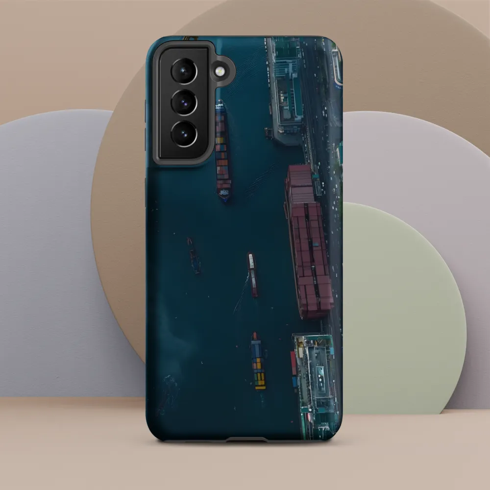 Urban Echoes Above the Waves | Phone Case |  S21 Plus | Tough Case | Matte