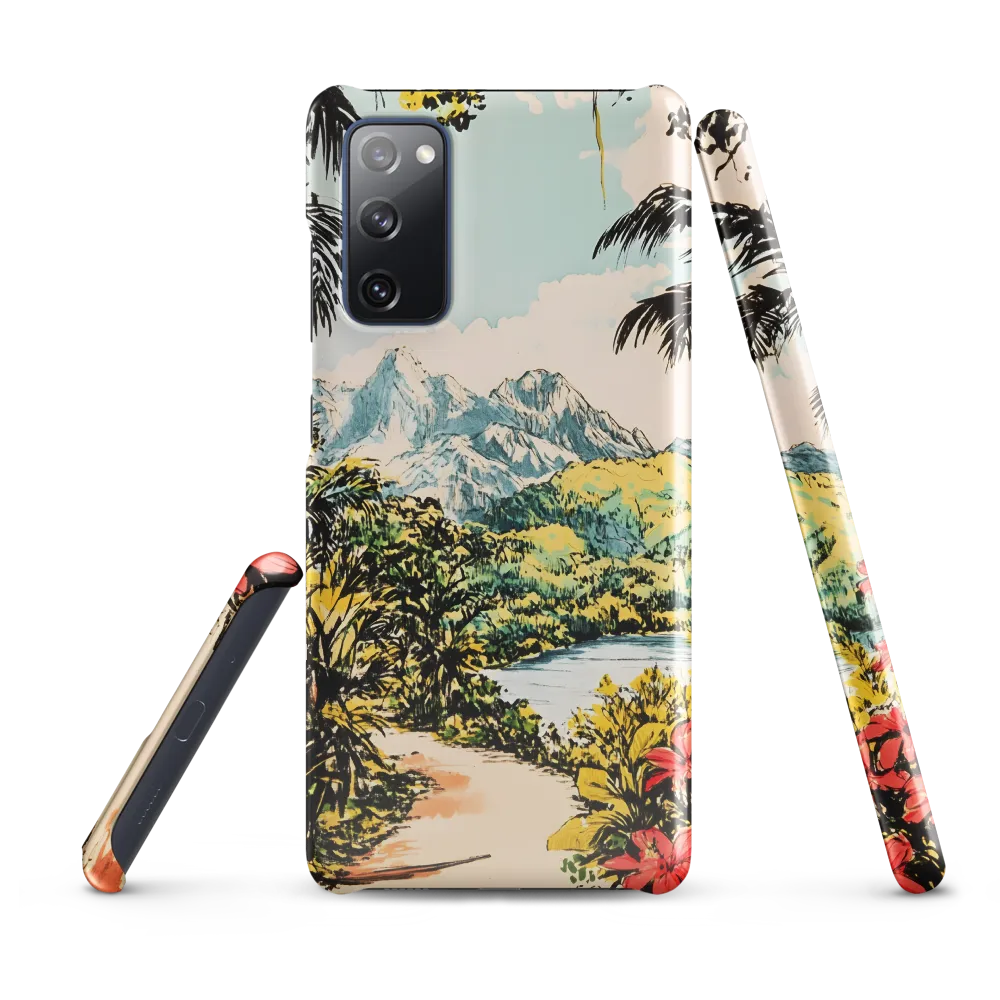 Tropical Serenity | Phone Case |  S20 FE | Snap Case | Glossy