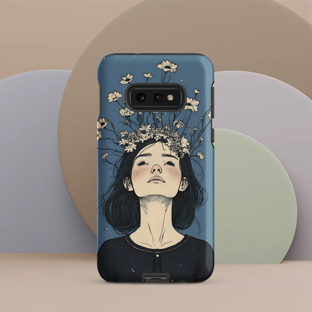 Floral Serenity: A Portrait of Tranquility