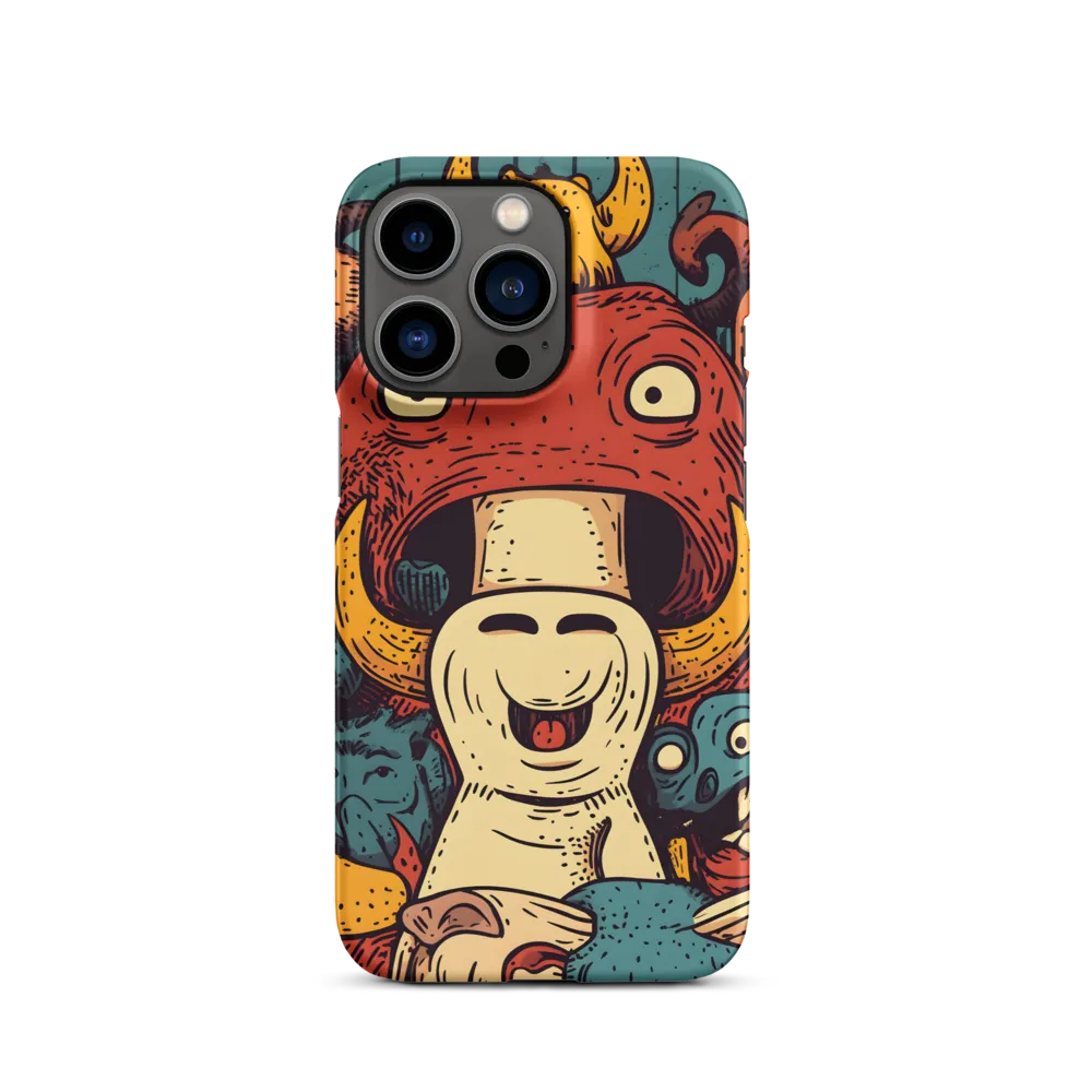 Whimsical Gathering of Creatures | Phone Case |  13 Pro | Snap Case | Matte