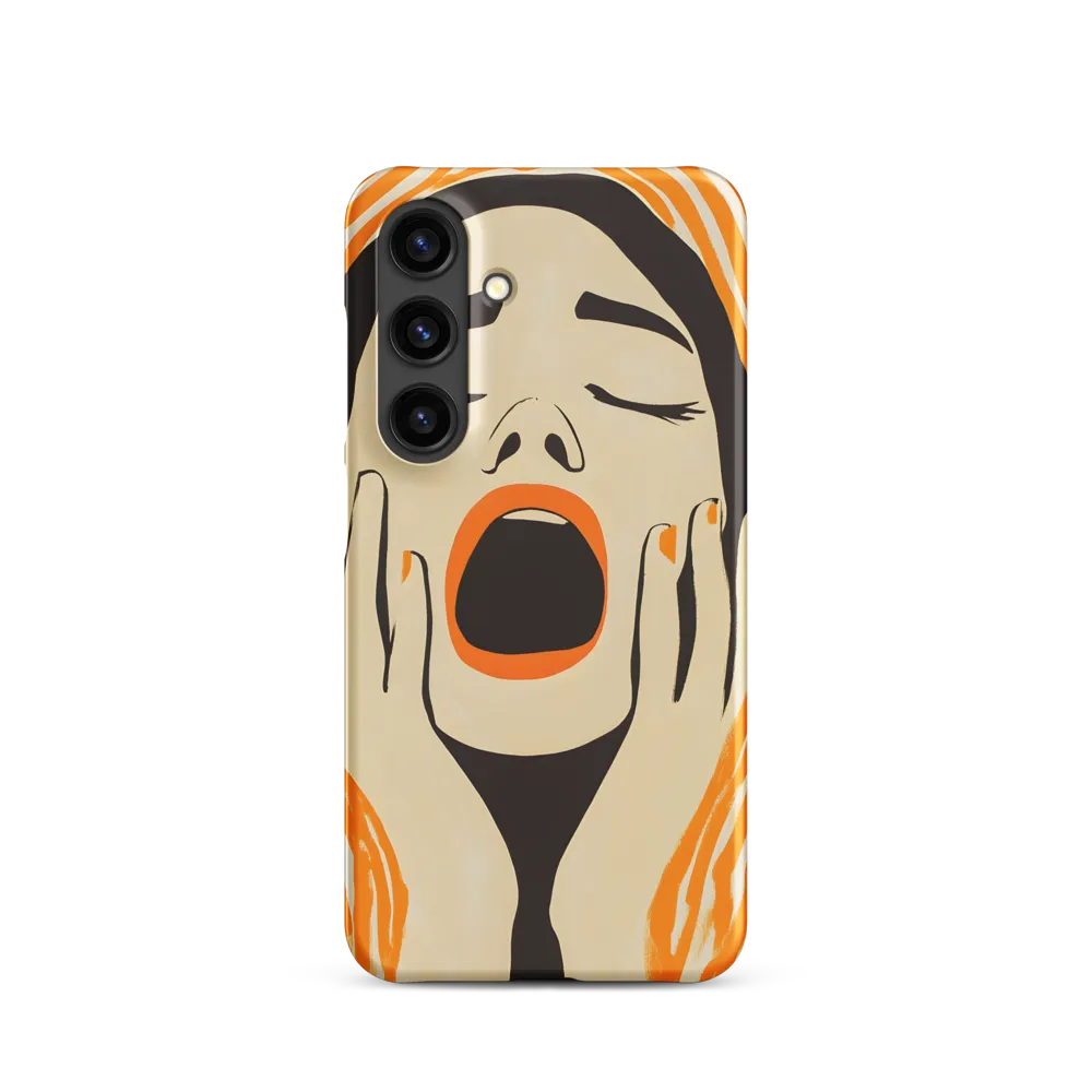 Echoes of Despair | Phone Case |  S24 | Snap Case | Matte