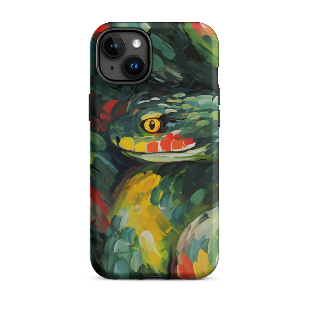Enigmatic Coils | Phone Case |  15 Plus | Tough Case | Matte