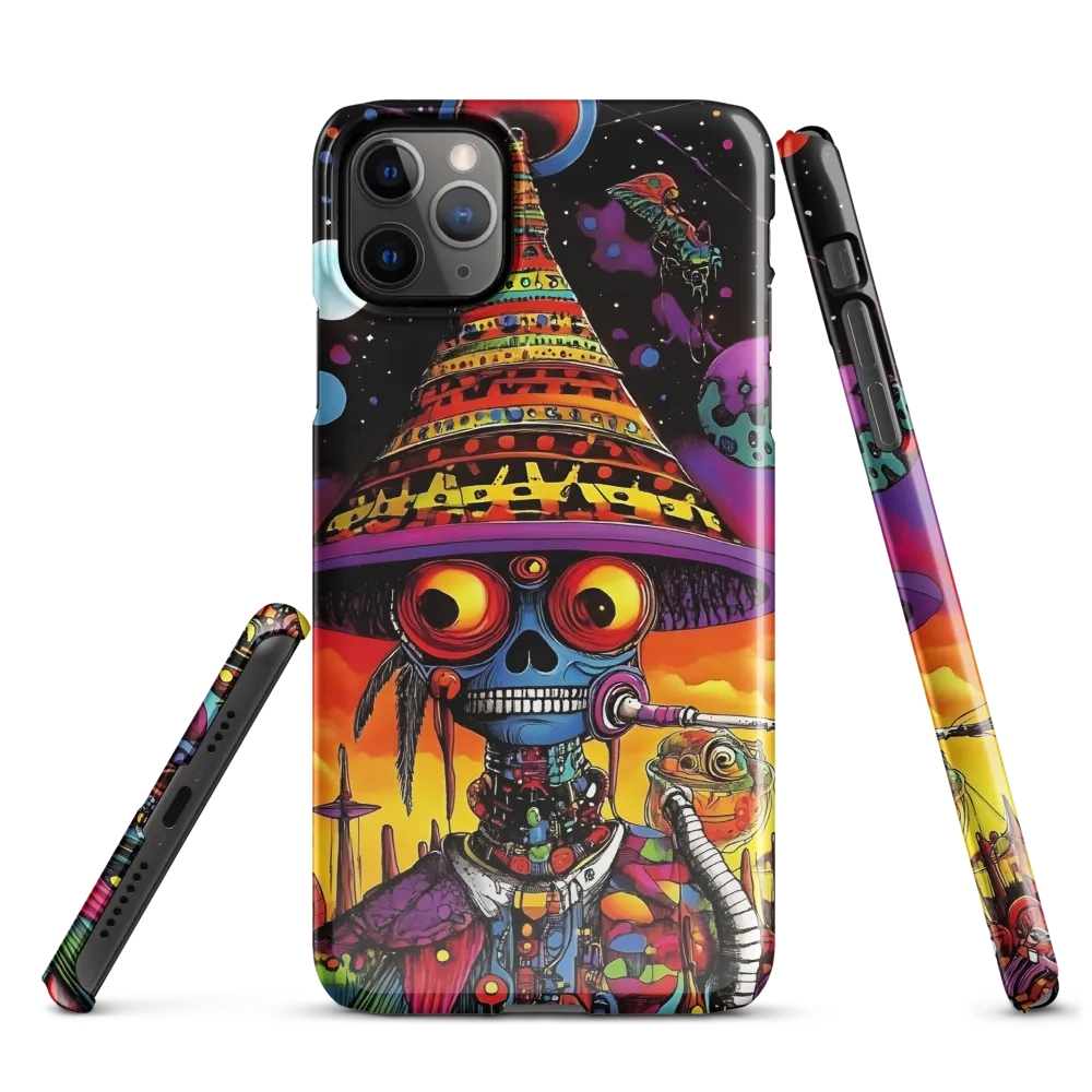 Cosmic Skeleton: A Journey Beyond | Phone Case |  11 Pro Max | Snap Case | Glossy