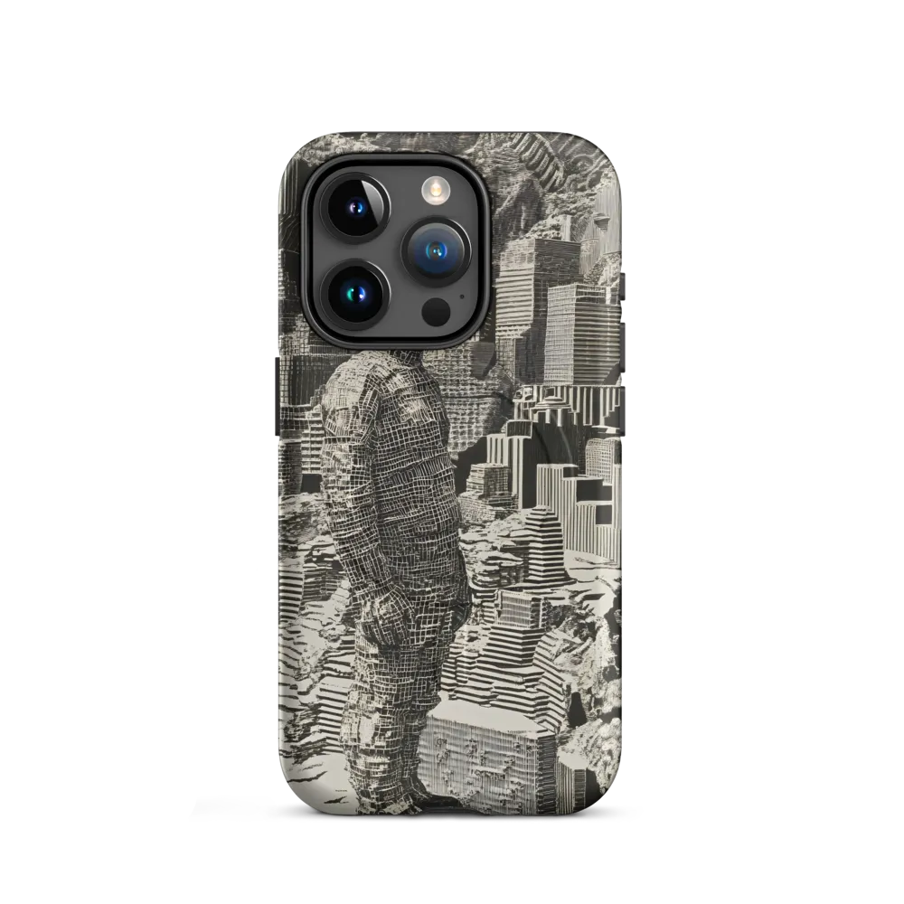 Contemplation in an Abstract Landscape | Phone Case |  15 Pro | MagSafe® Tough Case | Matte