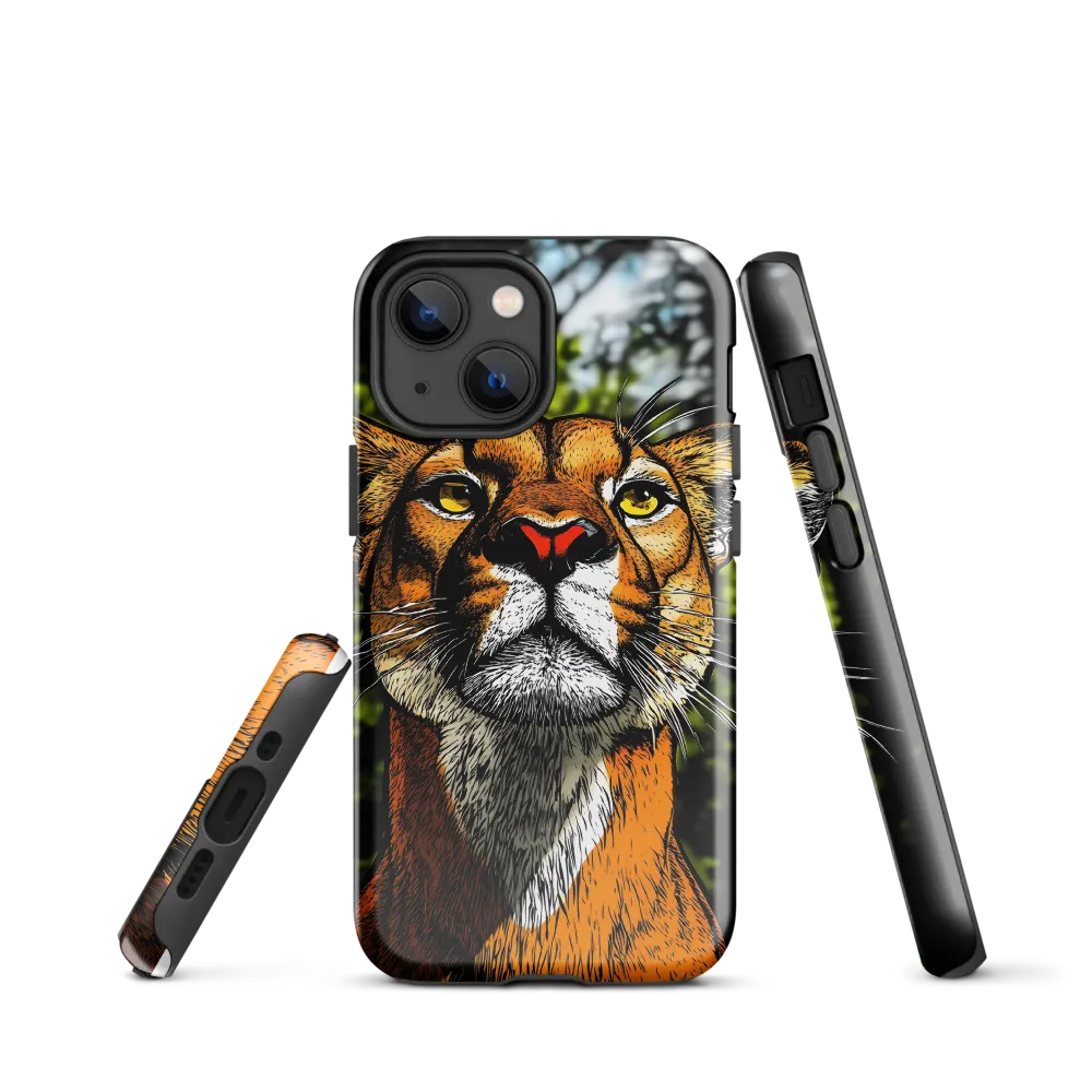Regal Gaze: The Lioness in Focus