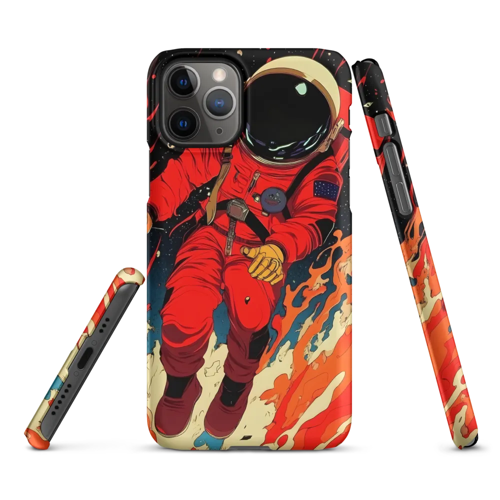 Cosmic Descent of the Astronaut | Phone Case |  11 Pro | Snap Case | Matte