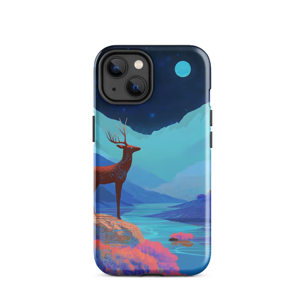 Cosmic Serenity: The Starlit Stag