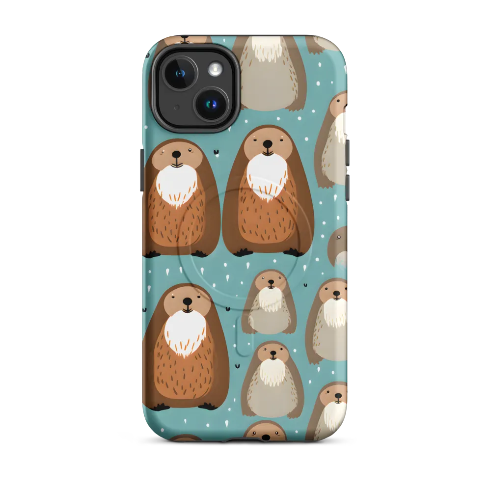 Whimsical Otter Pattern