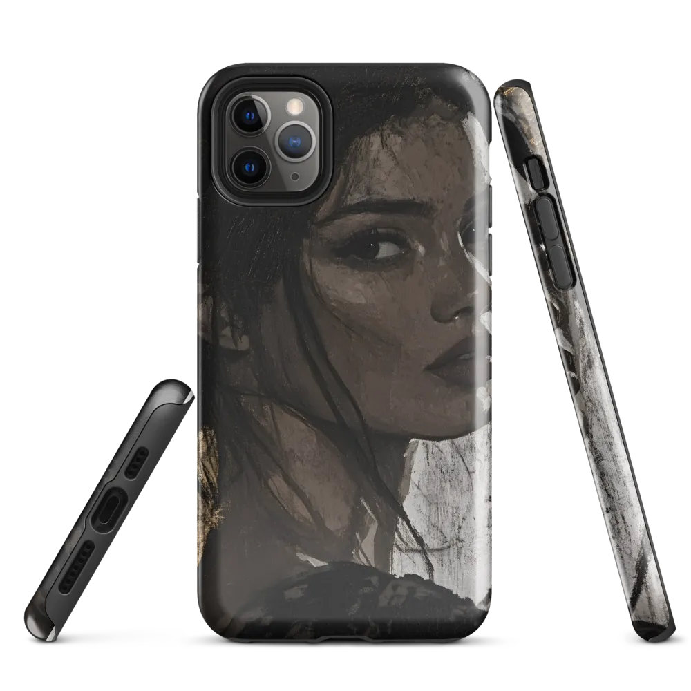 Mysterious Gaze | Phone Case |  11 Pro Max | Tough Case | Glossy