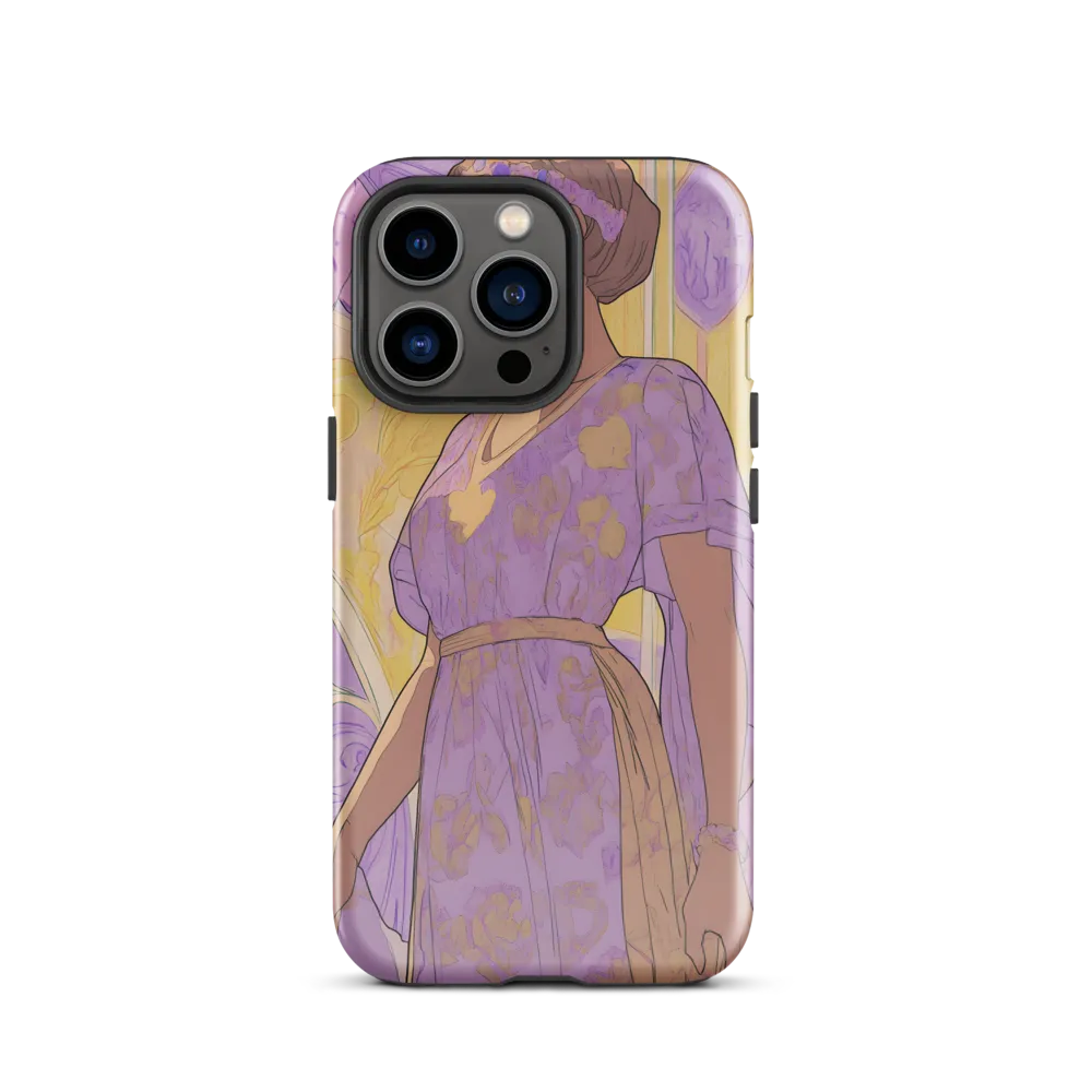 Elegance in Floral Harmony | Phone Case |  13 Pro | Tough Case | Glossy