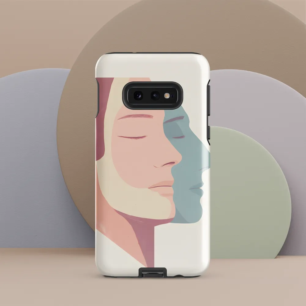 Dual Facets of Serenity | Phone Case |  S10e | Tough Case | Glossy