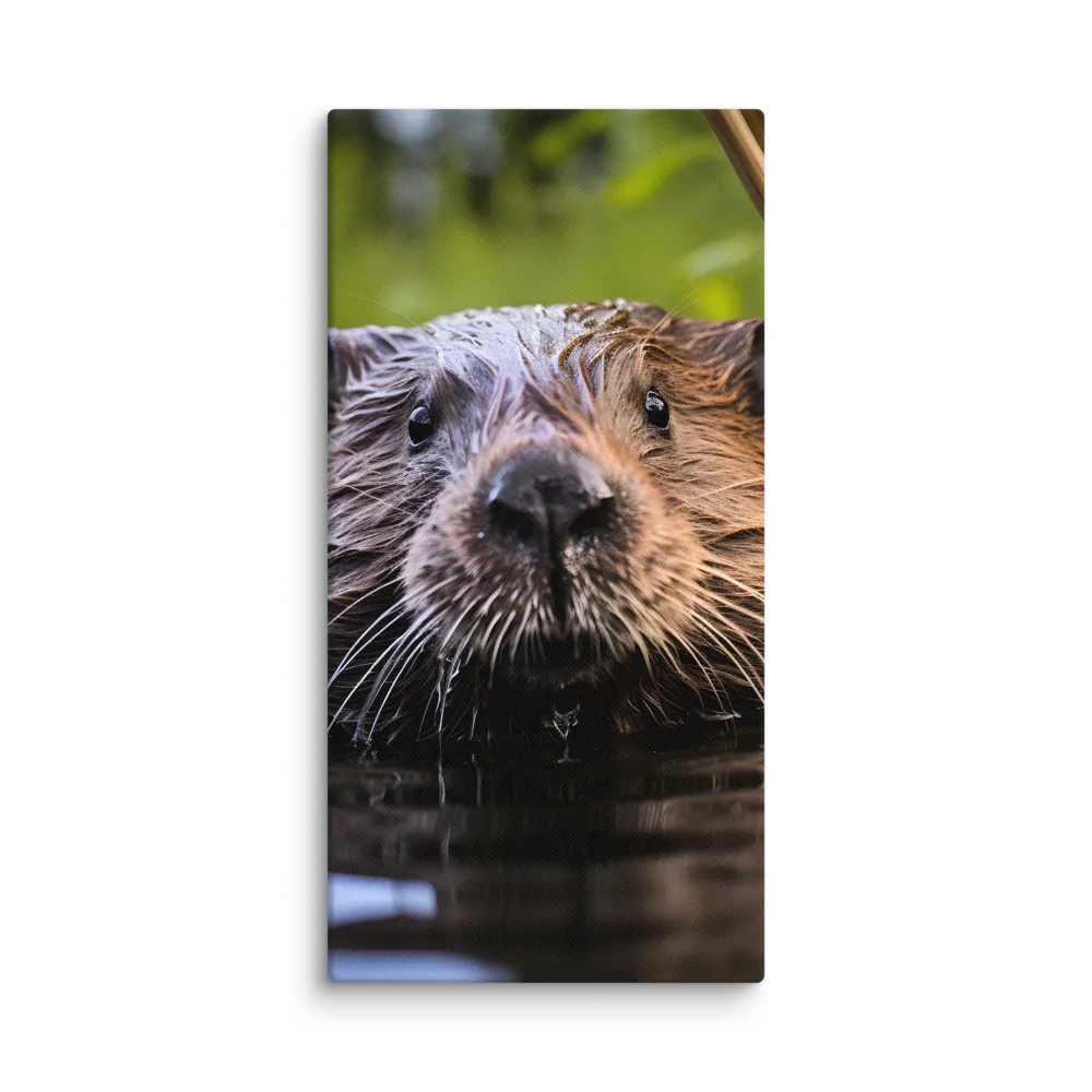 Emergence of the Beaver | Canvas | 10″×20″