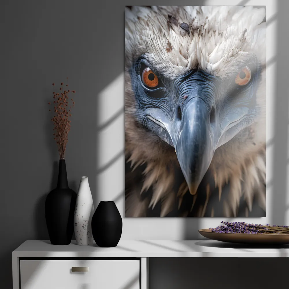 The Gaze of Strength | Metal Print | 24″×36″