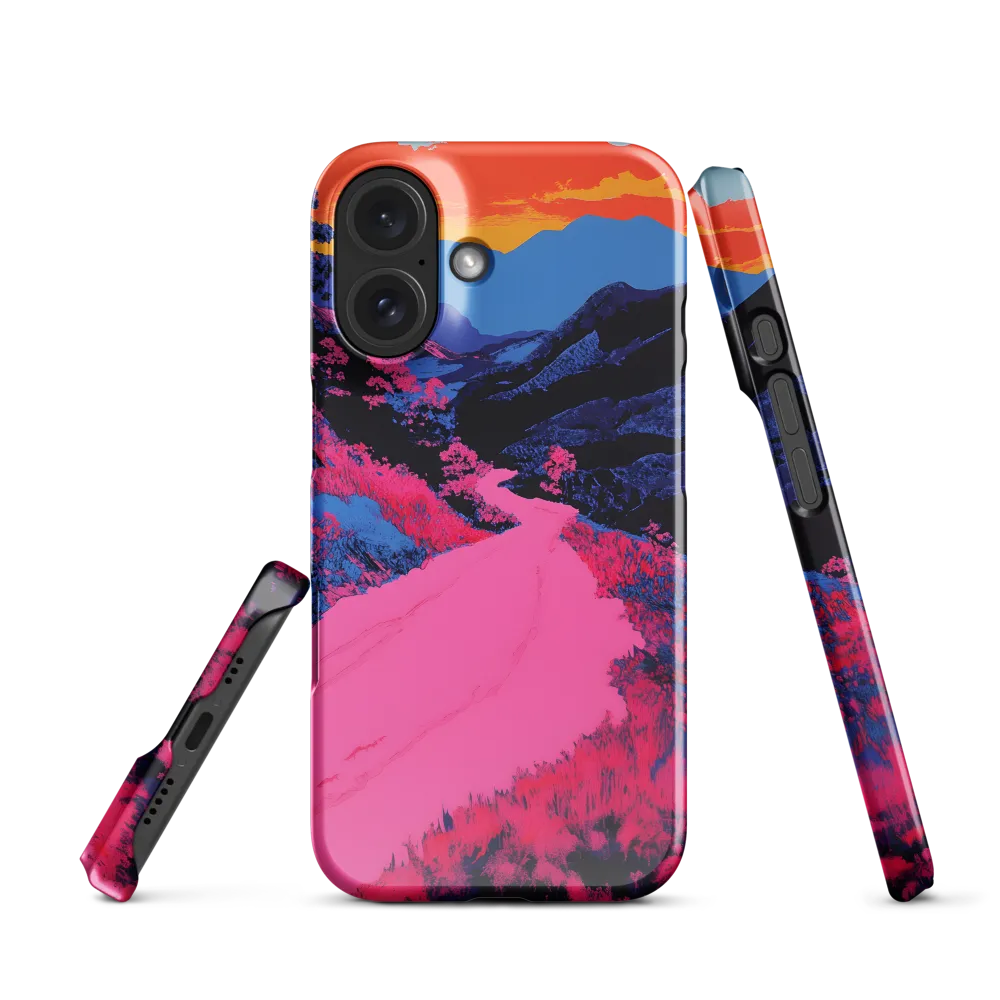 Ethereal Landscape in Vivid Hues | Phone Case |  16 | Snap Case | Glossy