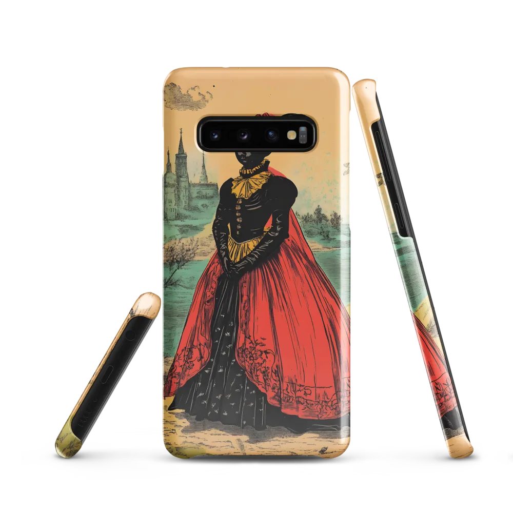Elegance in Red and Gold