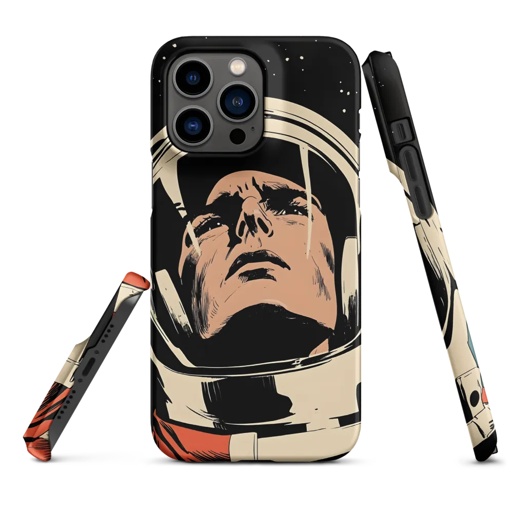 Gaze of the Astronaut | Phone Case |  14 Pro Max | Snap Case | Matte