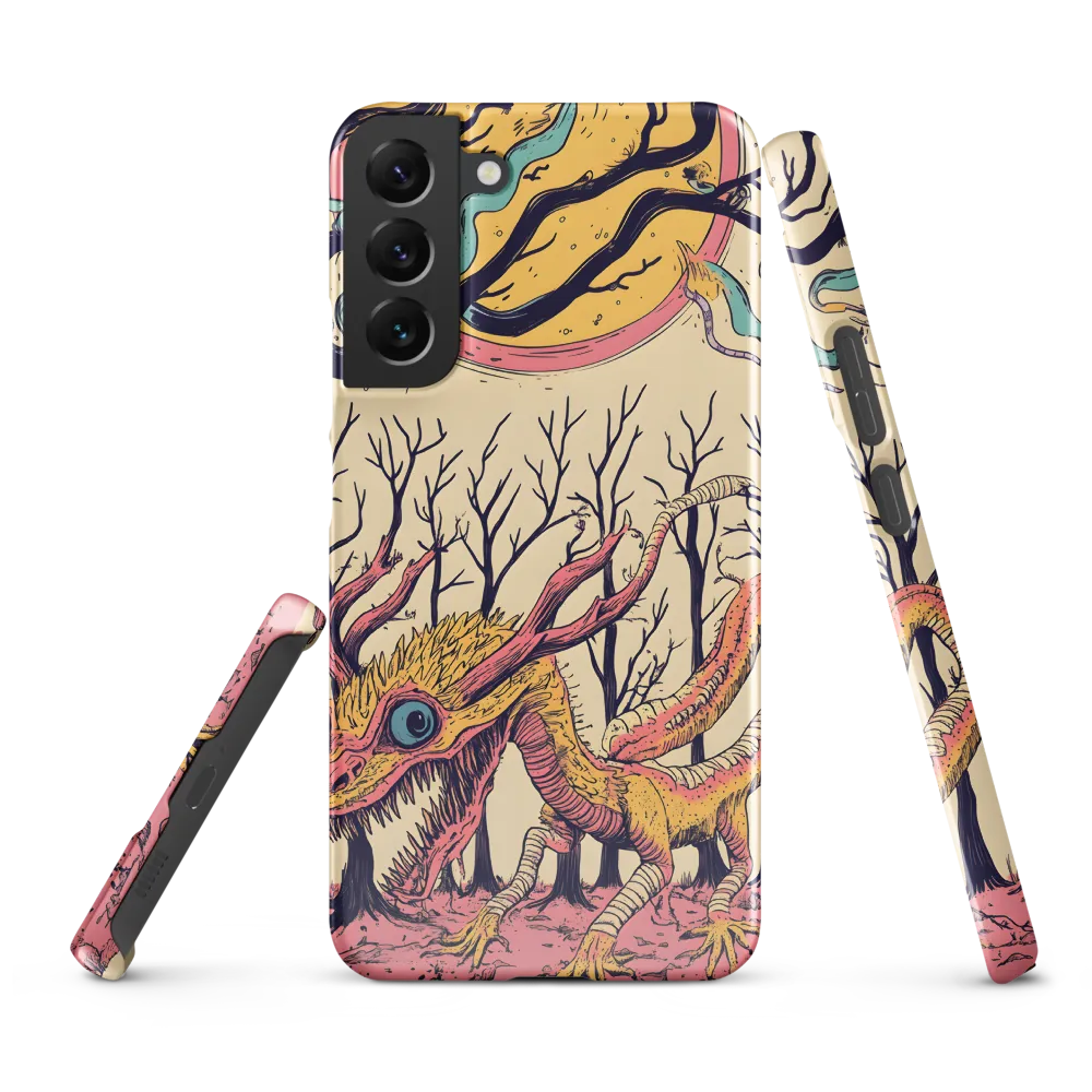 The Enigmatic Dragon of the Desolate Forest | Phone Case |  S22 Plus | Snap Case | Glossy