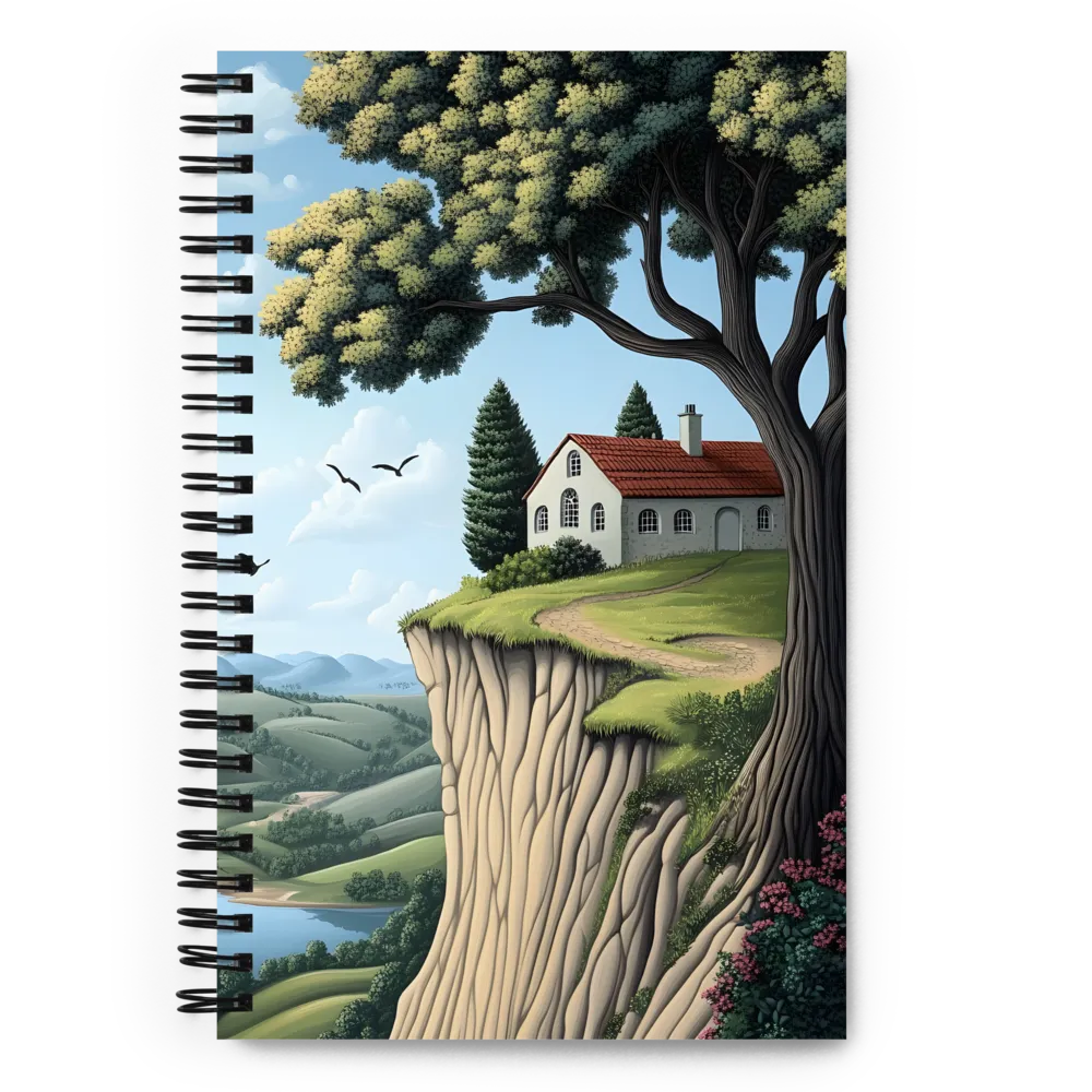 Cliffside Retreat | Spiral Notebook