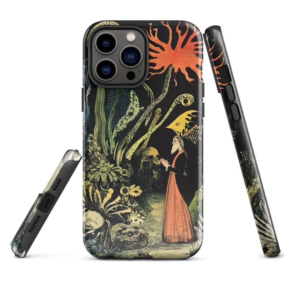 Enchanted Encounter in a Fantastical Garden