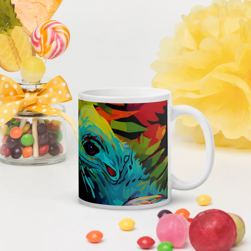 Vibrant Reptilian Harmony | Mugs | Multiple Sizes & Colors