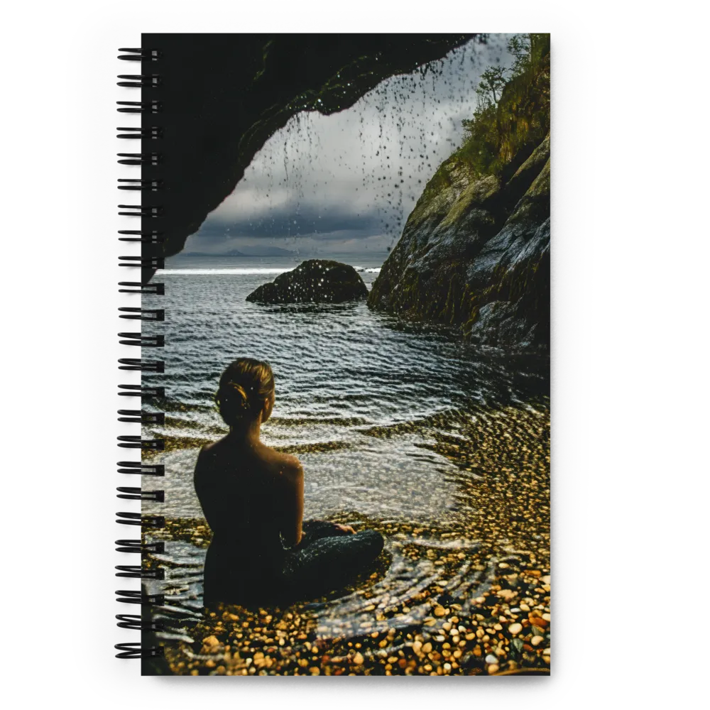 Whispers of Serenity | Spiral Notebook