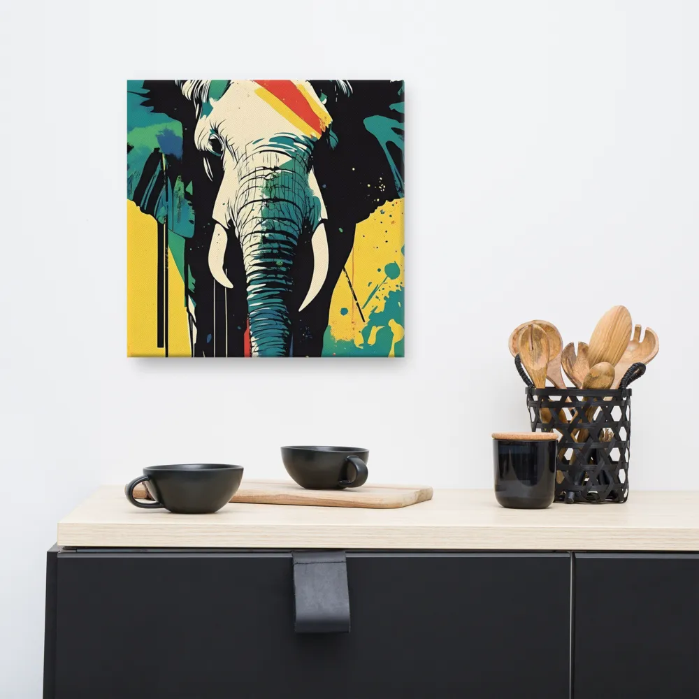 Elegance of the Wild: A Colorful Harmony