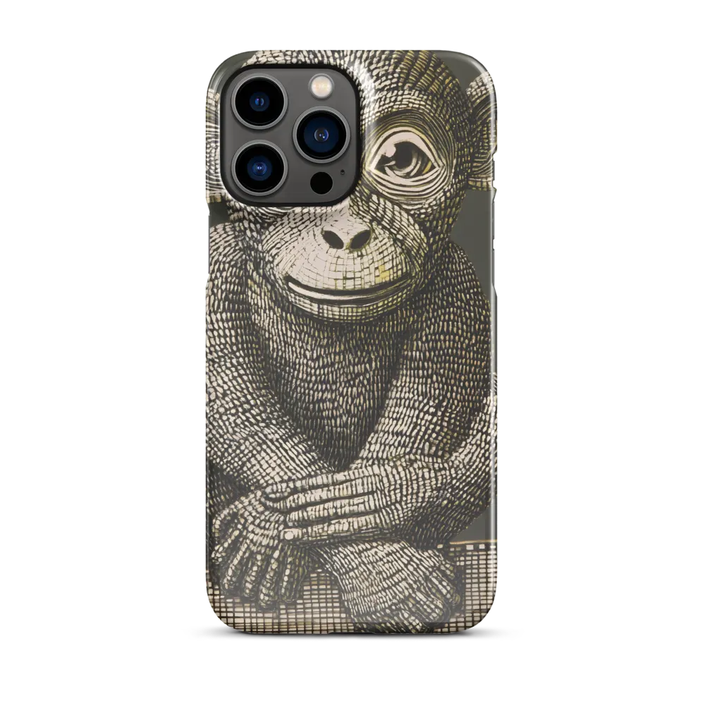 Intricate Primate Portrait
