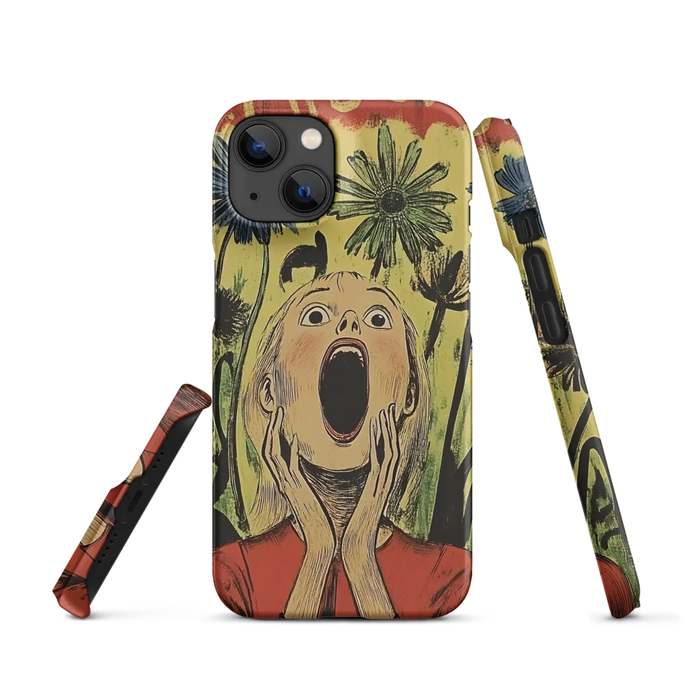 The Echo of Panic | Phone Case |  14 | Snap Case | Matte
