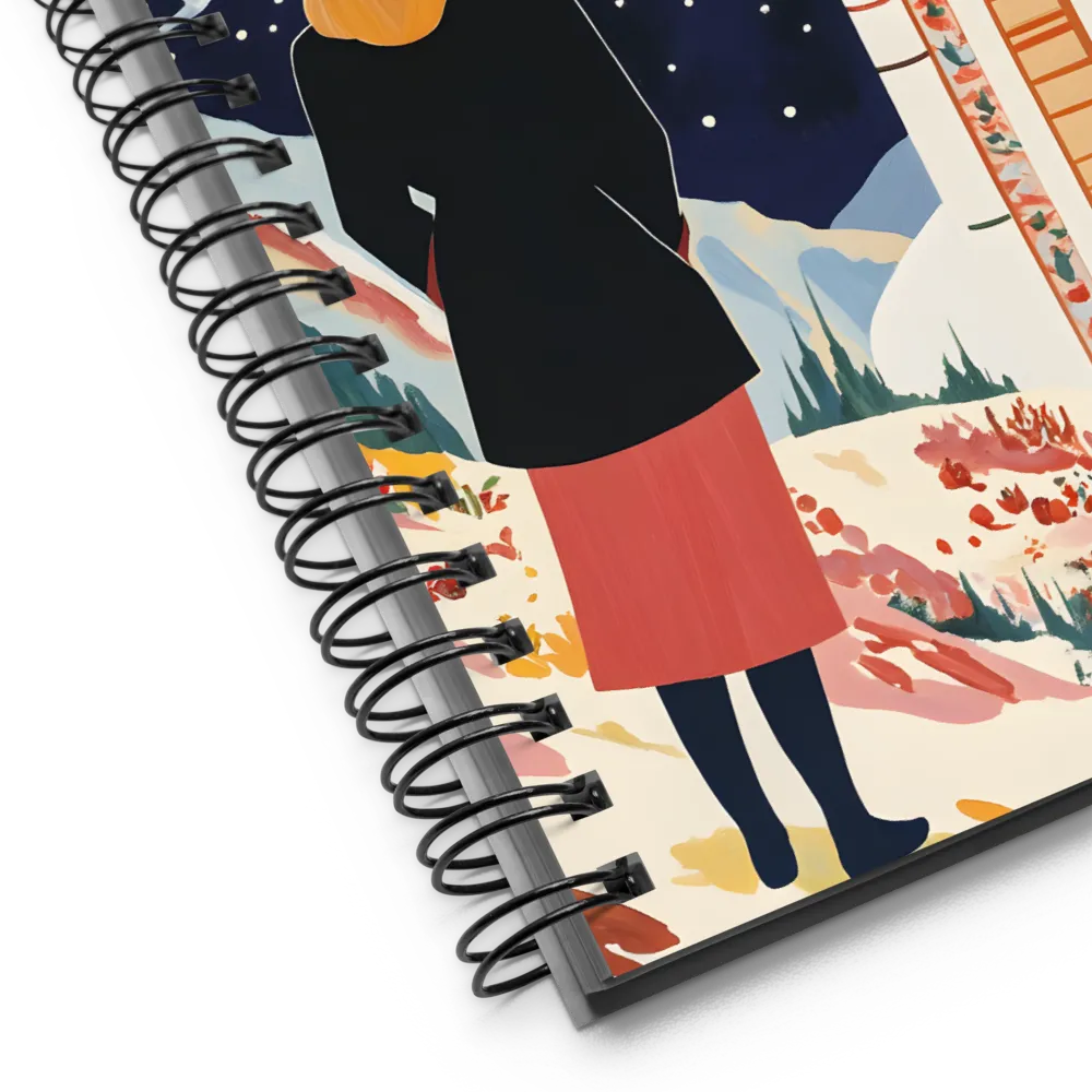 Journey to the Stars | Spiral Notebook