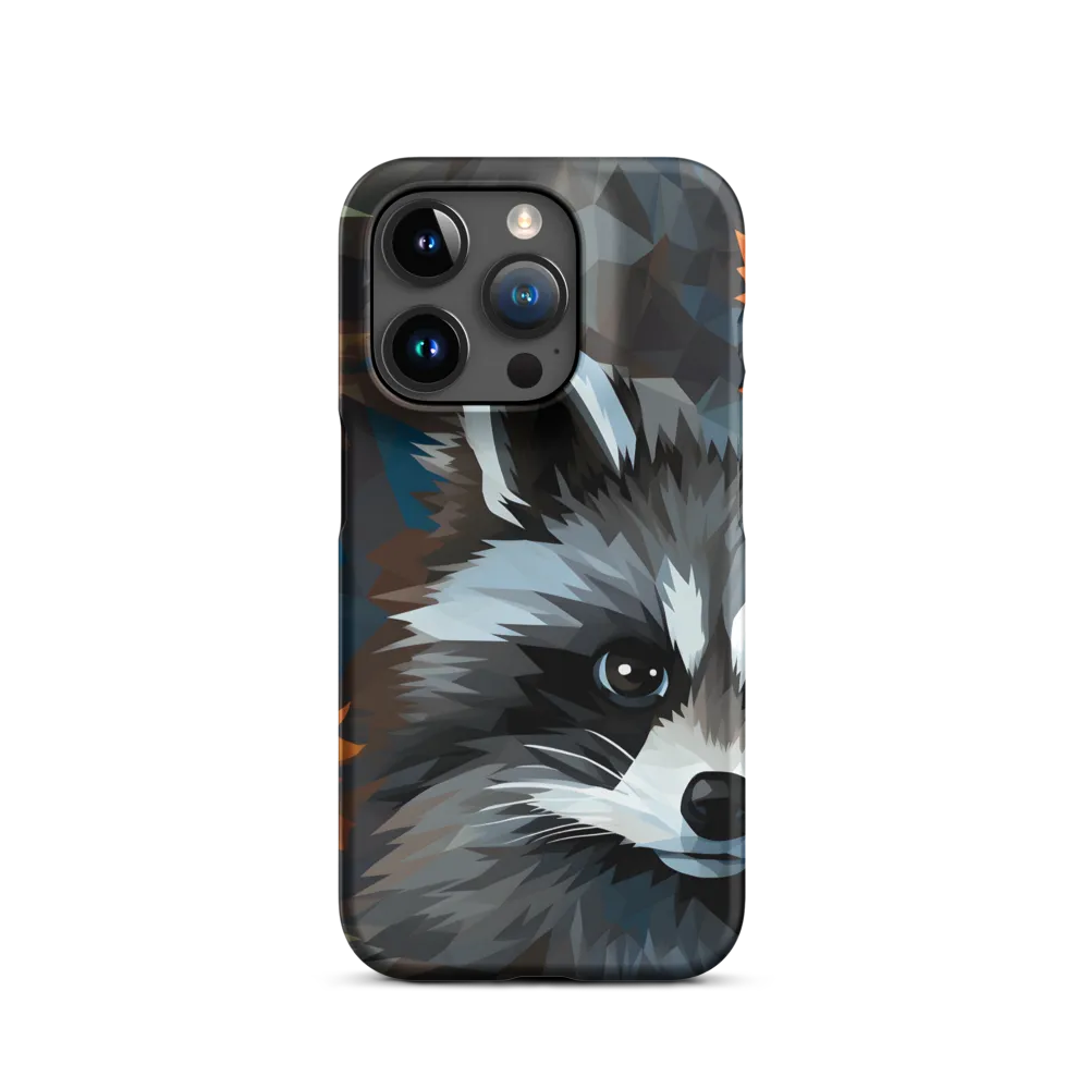Whispers of Autumn: The Raccoon's Gaze