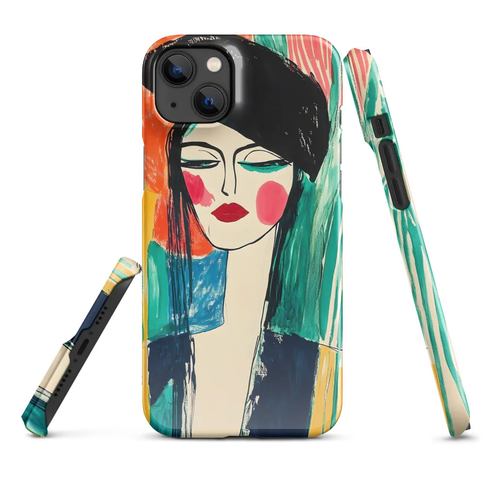 Portrait of Confidence | Phone Case |  14 Plus | Snap Case | Glossy