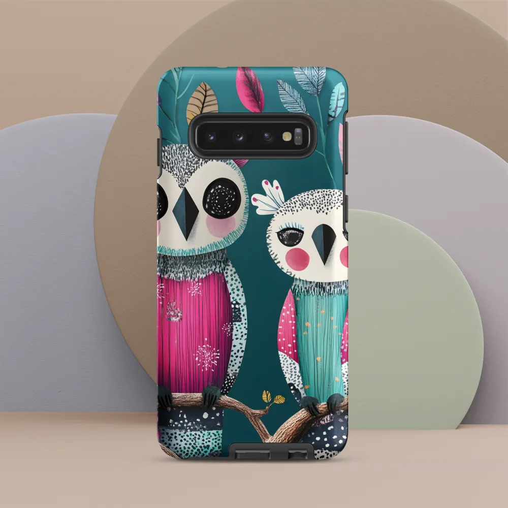 Whimsical Duo: A Celebration of Nature and Color
