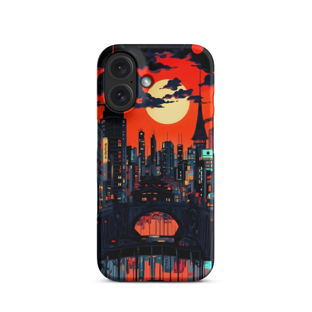 Nightfall in a Neon City