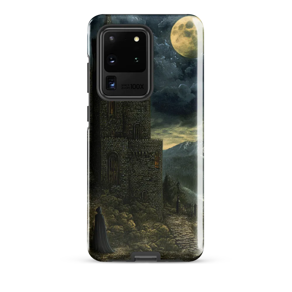 Whispers of the Moonlit Castle | Phone Case |  S20 Ultra | Tough Case | Glossy
