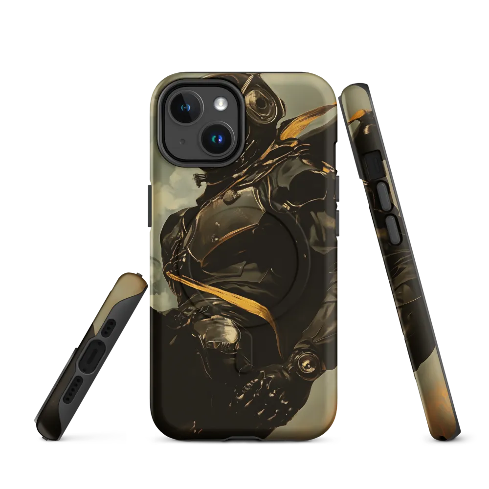 Ethereal Explorer: The Enigmatic Astronaut | Phone Case |  14 | MagSafe® Tough Case | Matte