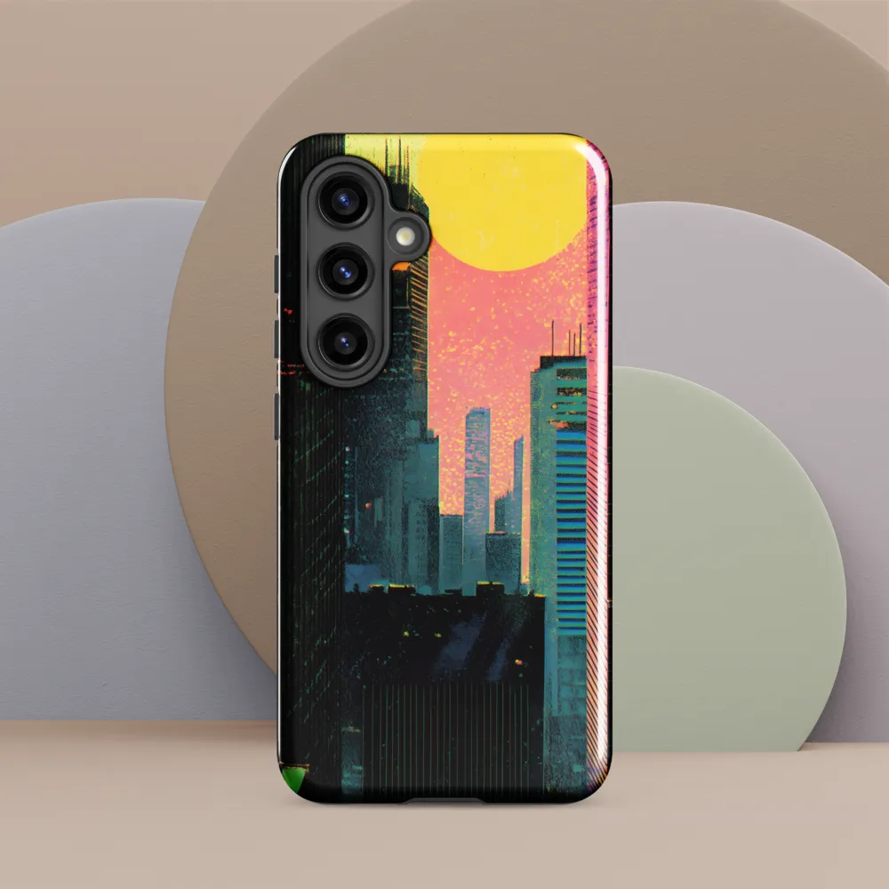 Nostalgic Urban Dreamscape | Phone Case |  S24 | Tough Case | Glossy
