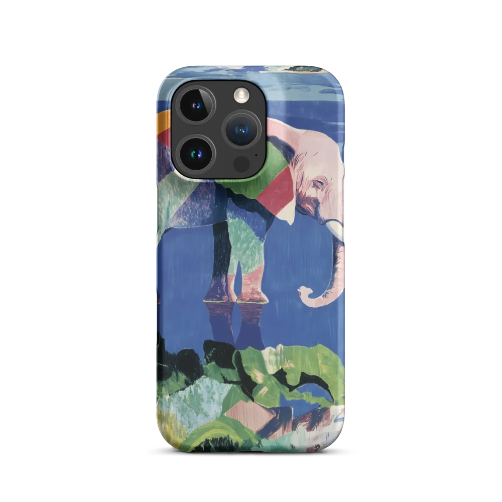 Serenity in Color: The Elephants of Reflection