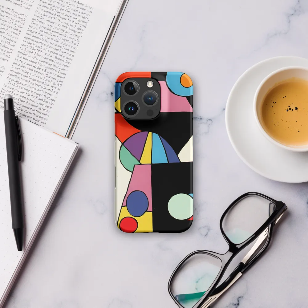 The Play of Shapes | Phone Case |  16 Pro | Snap Case | Matte