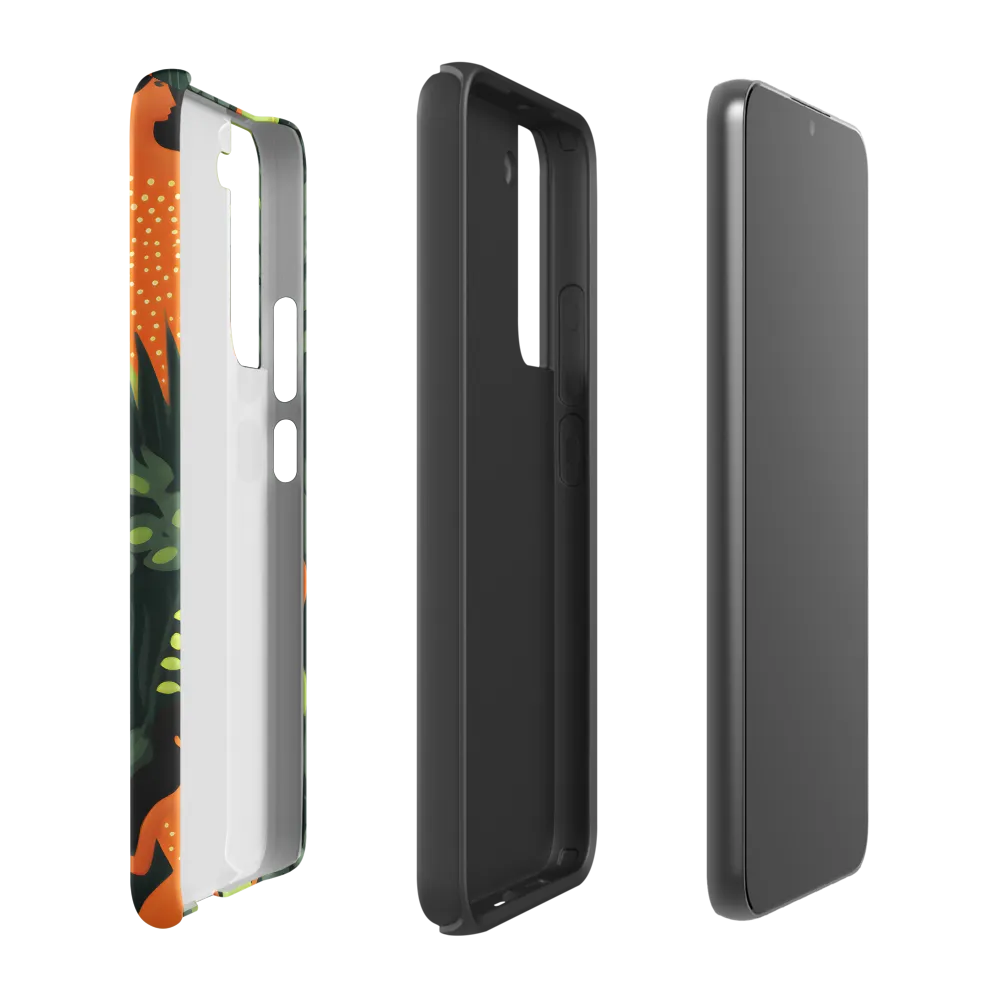 Playful Harmony in Patterns | Phone Case |  S22 Plus | Tough Case | Matte