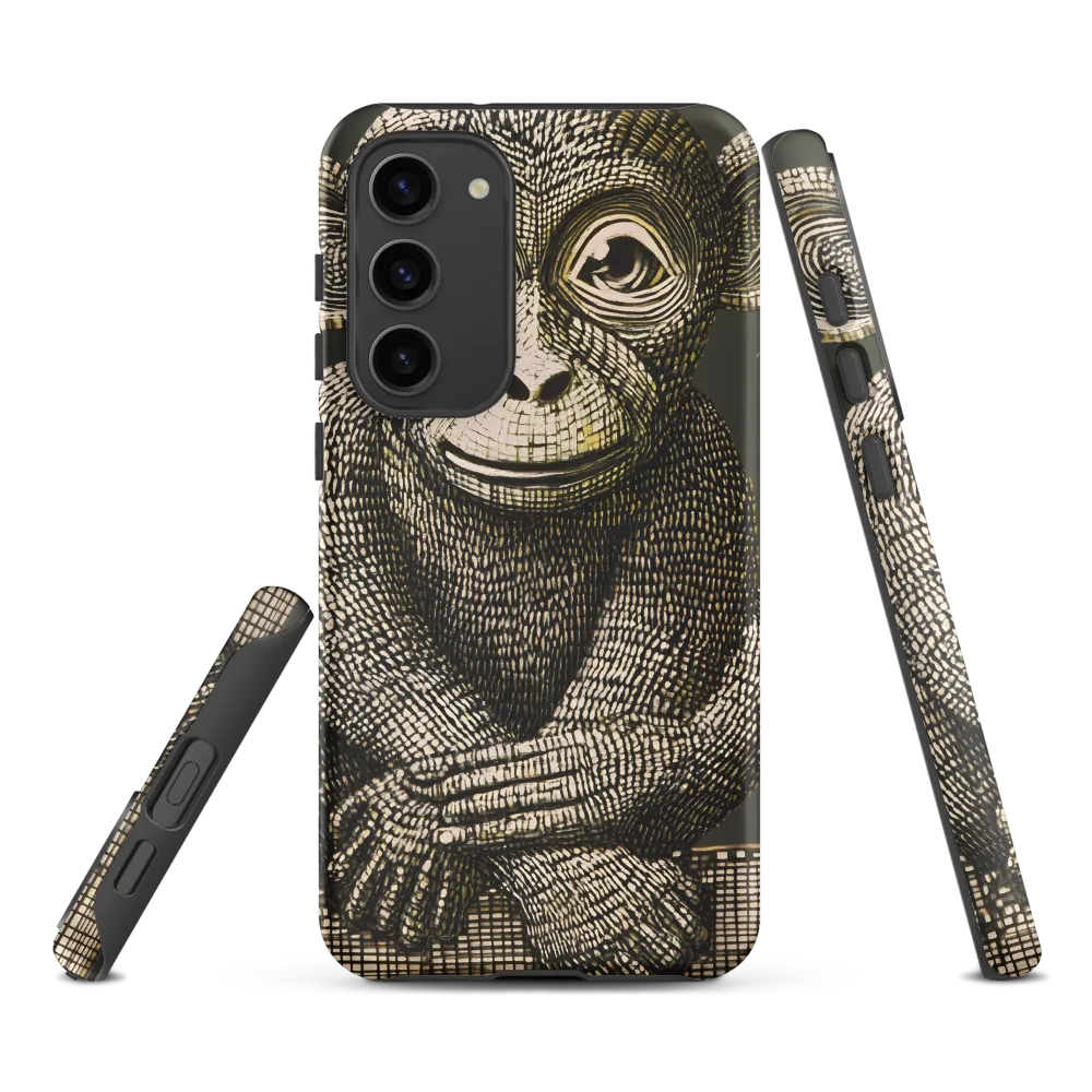 Intricate Primate Portrait