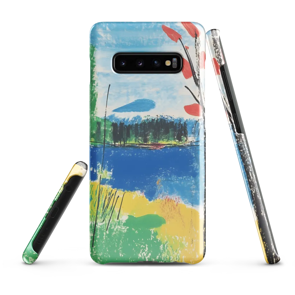 Vibrant Serenity in Nature | Phone Case |  S10 Plus | Snap Case | Glossy